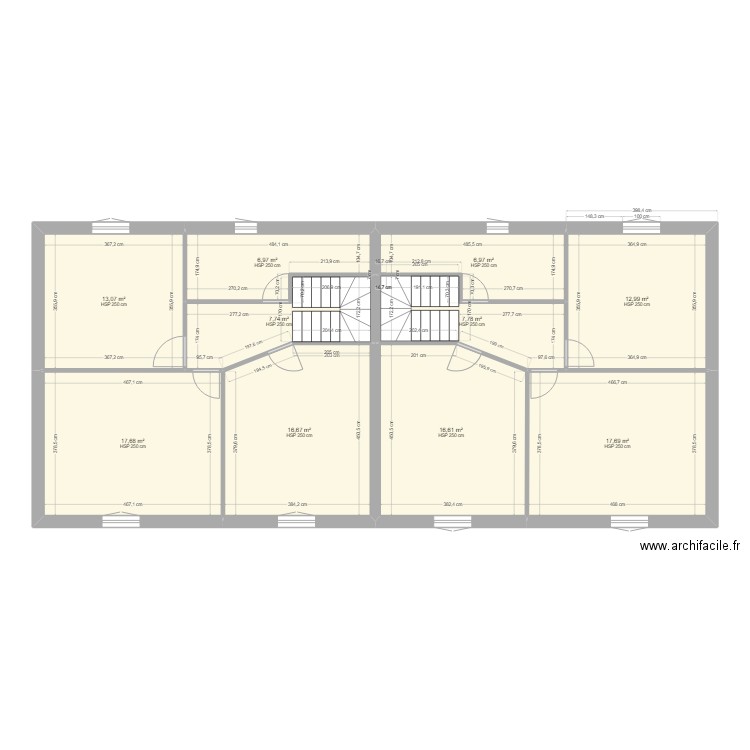 BLED ETAGE. Plan de 0 pièce et 0 m2