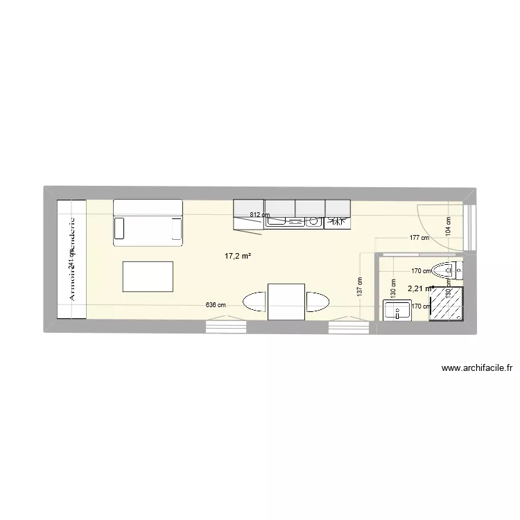 MATHILDE CAVAL. Plan de 
