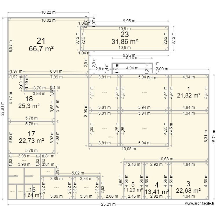 C.G.W LAB. Plan de 0 pièce et 0 m2