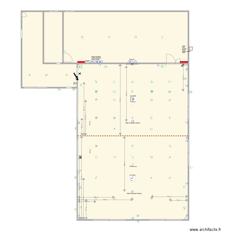 salle de conf élec du 08 04 20. Plan de 0 pièce et 0 m2