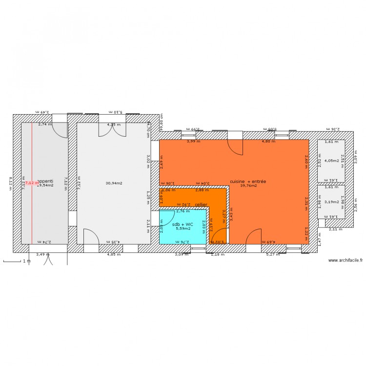 rdc last. Plan de 0 pièce et 0 m2