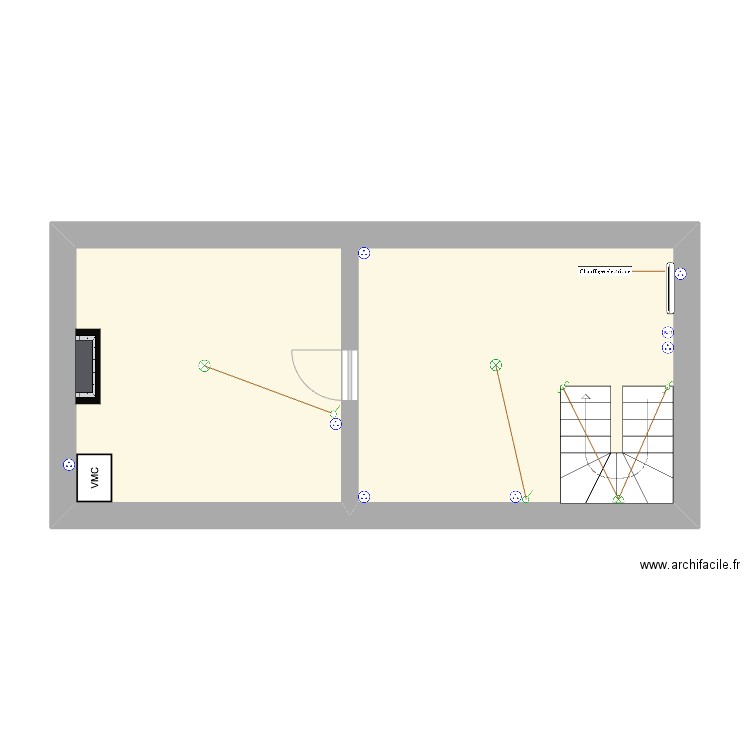 GRENIER. Plan de 0 pièce et 0 m2