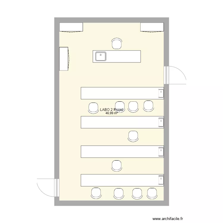 LYCEE DE LUNION LABO 2. Plan de 
