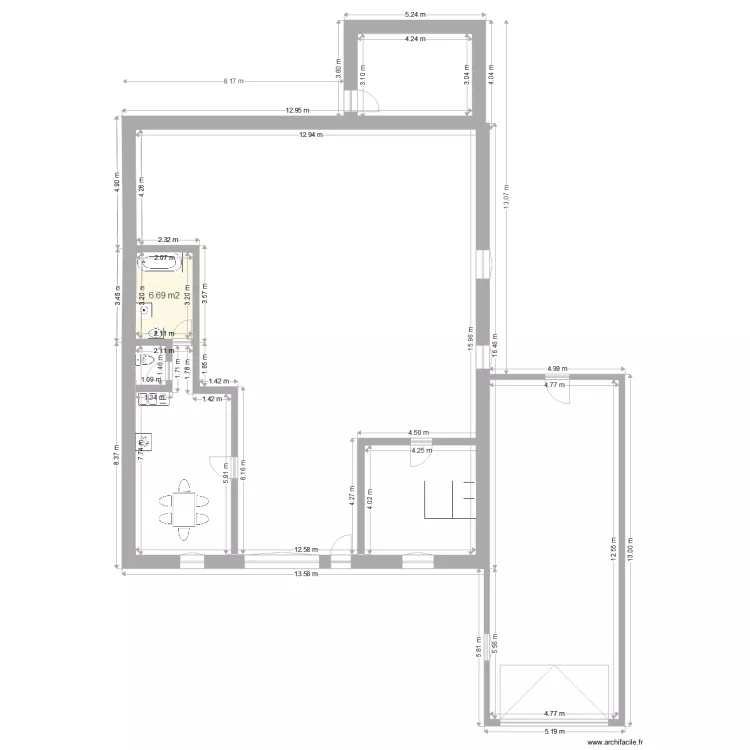 Ferme 3. Plan de Ferme 3. Plan de