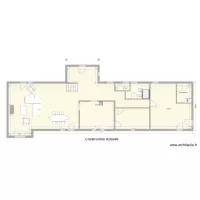 Plan des niveaux Rez de Chauss&eacute;e Actuelle