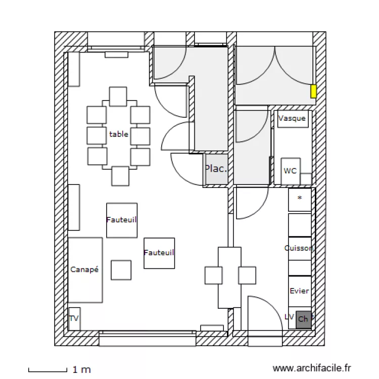 RC Projet V7 - Phase 1 - Deplcmt tabl elec. Plan de 