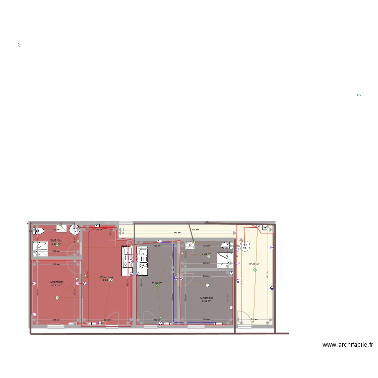 Log 05 06. Plan de 0 pièce et 0 m2