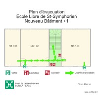 St Symphorien nouveau bâtiment étage