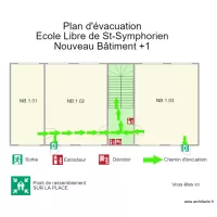 St Symphorien nouveau b&acirc;timent &eacute;tage