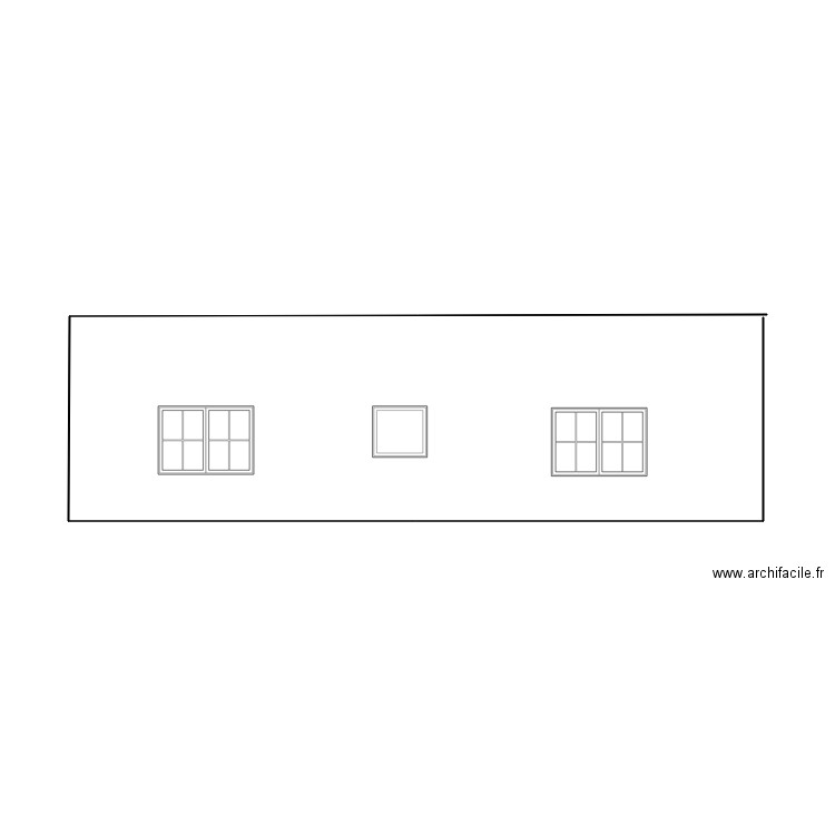 côté droit. Plan de 0 pièce et 0 m2