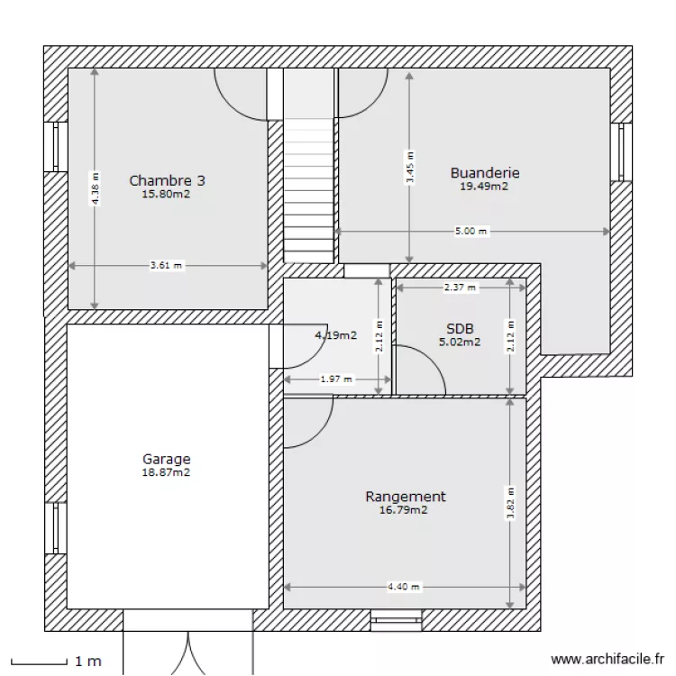 Maison bas - projet. Plan de Maison bas - projet. Plan de