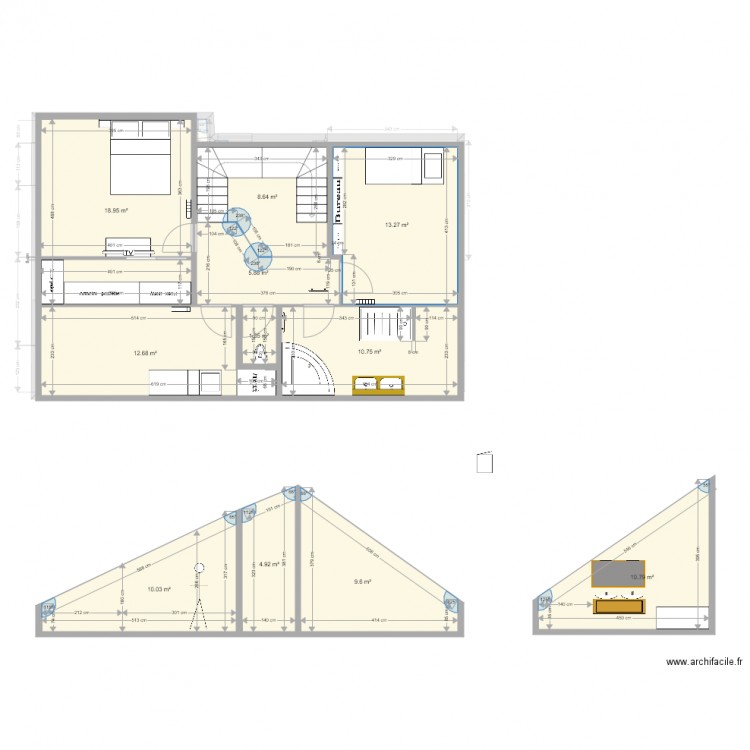 NEUILLY PLAN PROJET 1. Plan de 0 pièce et 0 m2