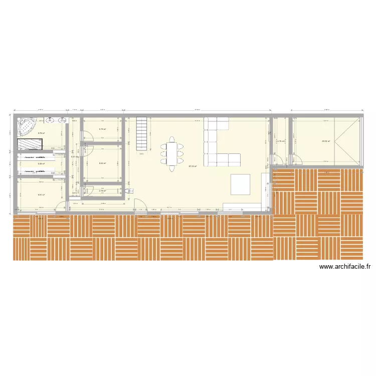 New maison. Plan de New maison. Plan de