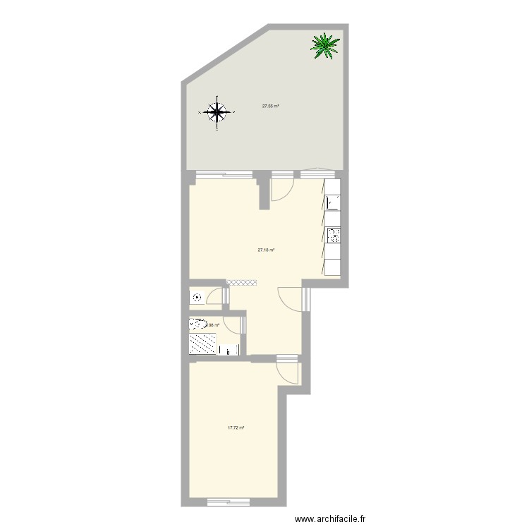 T1 AJUDA. Plan de 0 pièce et 0 m2