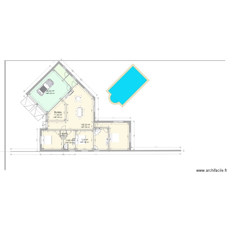 projet 1. Plan de 0 pièce et 0 m2