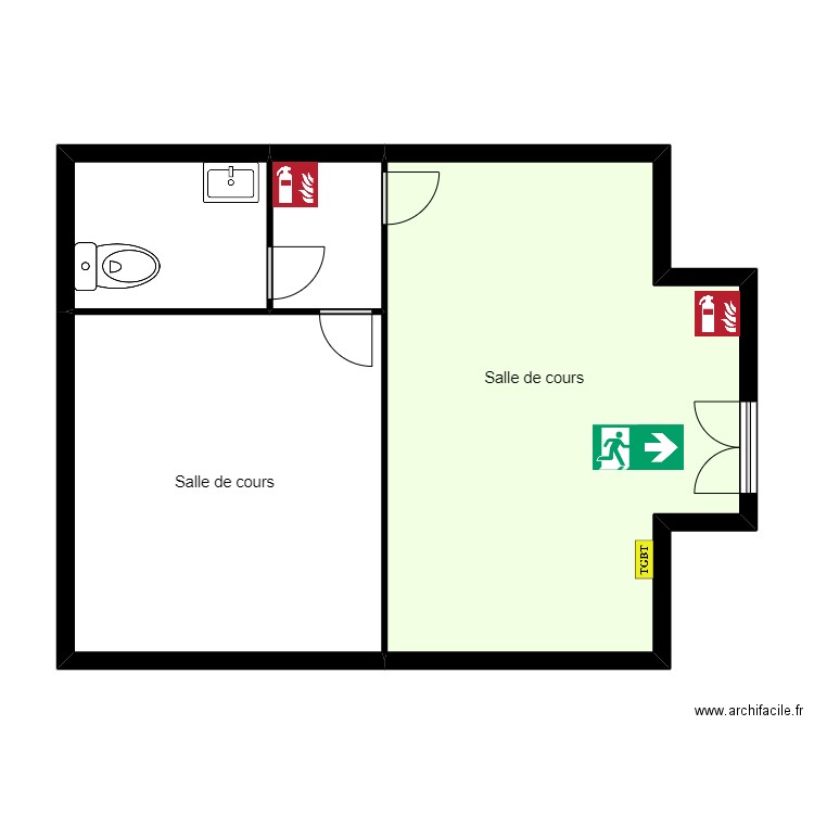 CFI Dragon. Plan de 0 pièce et 0 m2