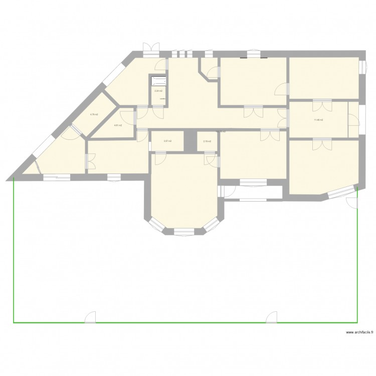 AU PARADIS CLOTURE. Plan de 0 pièce et 0 m2