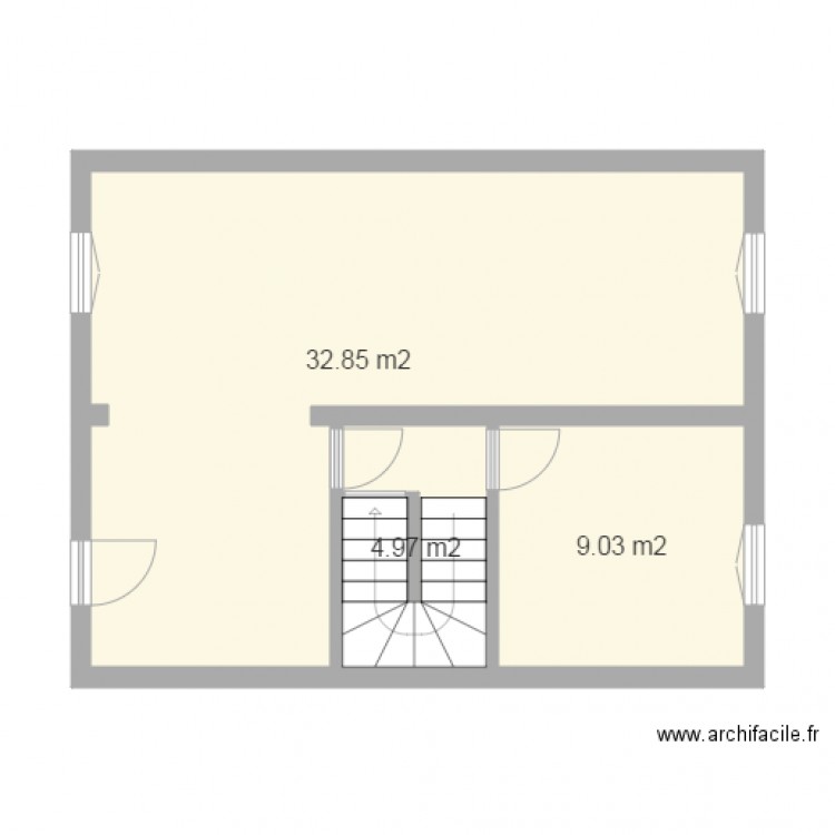 Plan RDC moisson. Plan de 0 pièce et 0 m2