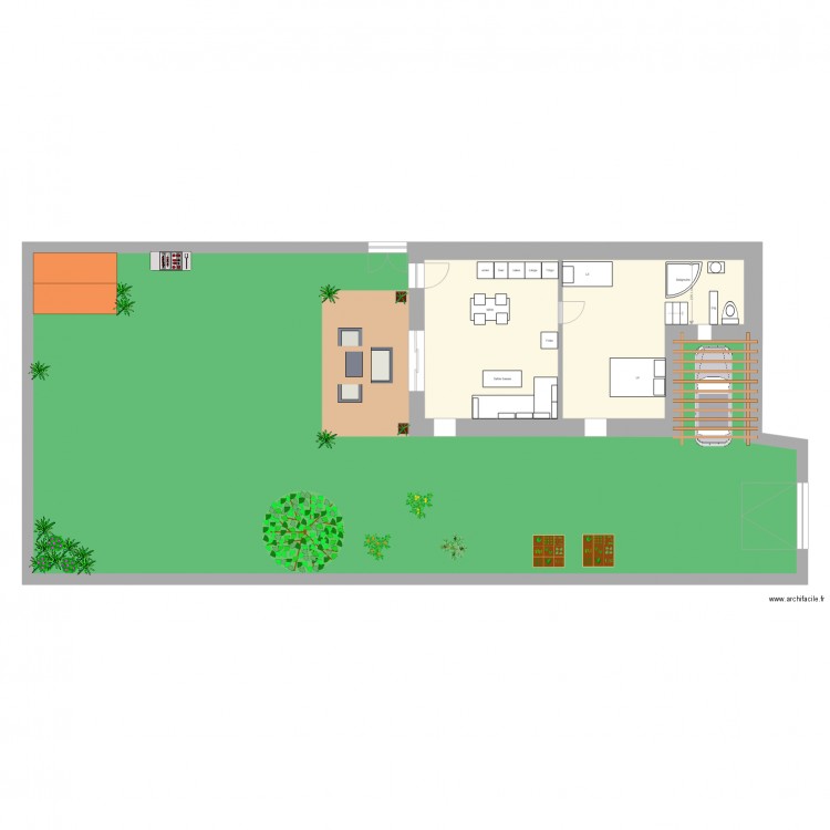 Plan maison 1. Plan de 0 pièce et 0 m2