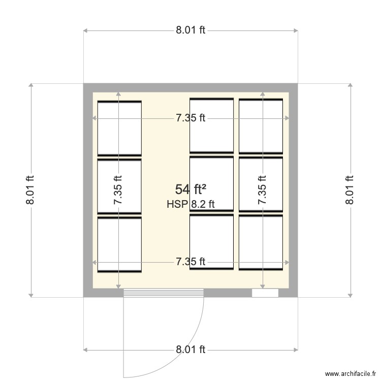 CRB Cov. Plan de 0 pièce et 0 m2