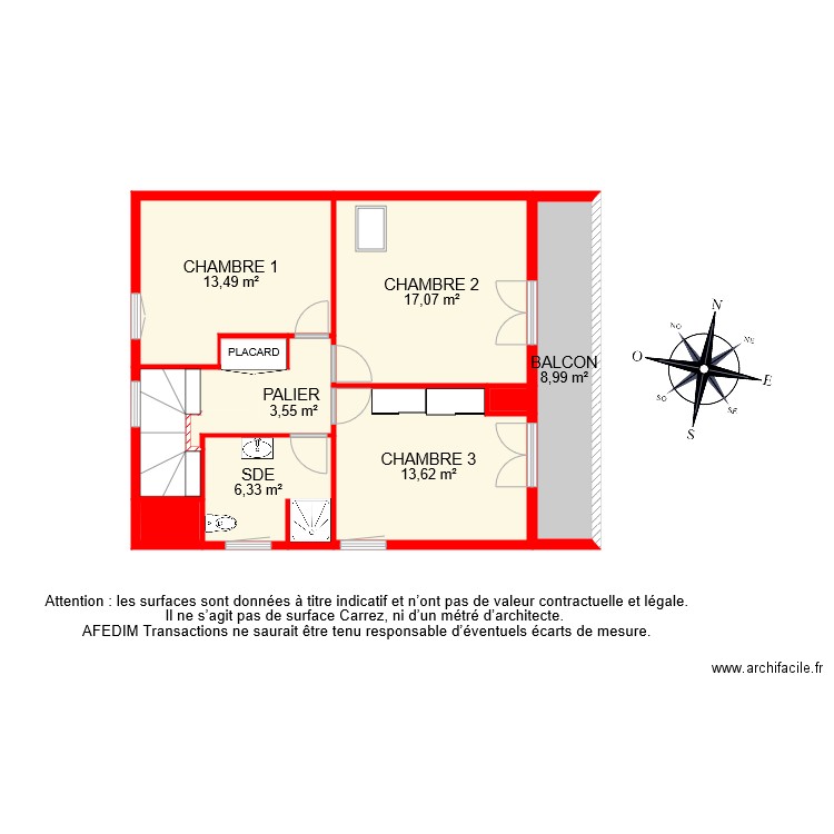 BI 7106 ETAGE . Plan de 0 pièce et 0 m2