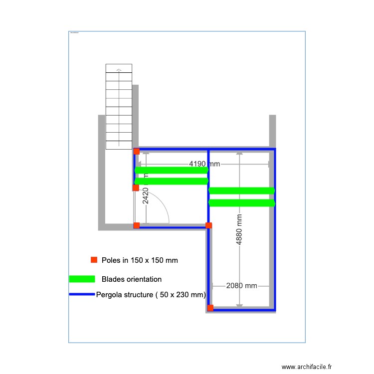 Elsner plan. Plan de 0 pièce et 0 m2