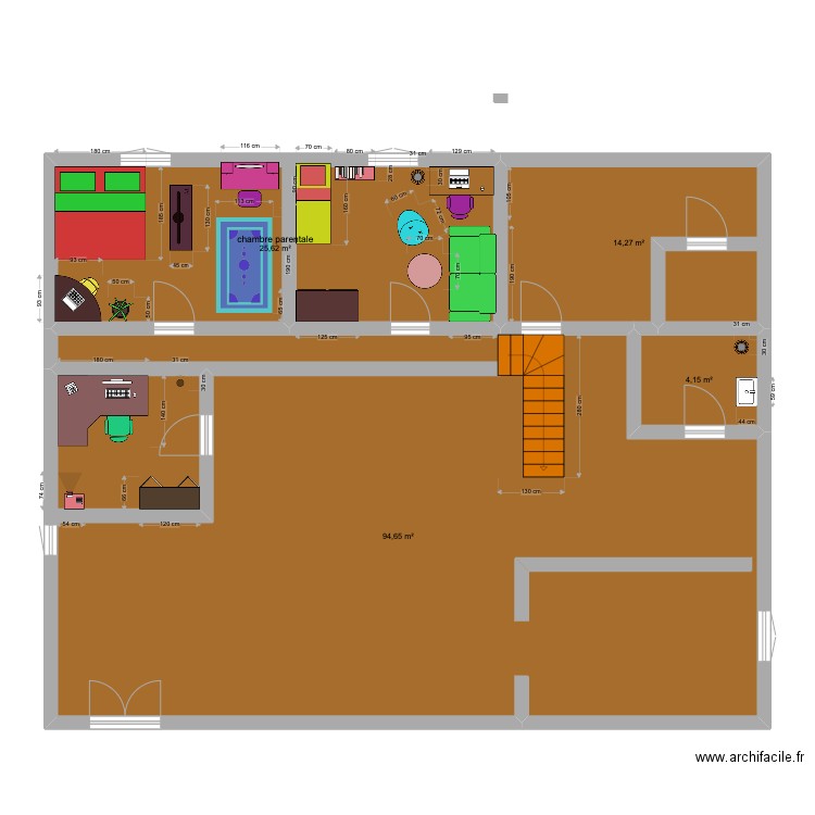maison de rêve. Plan de 0 pièce et 0 m2