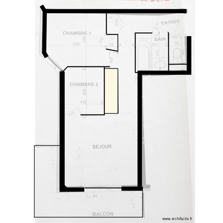 Plan Rennes. Plan de 0 pièce et 0 m2