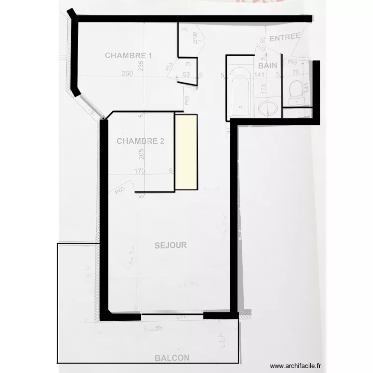 Plan Rennes. Plan de 