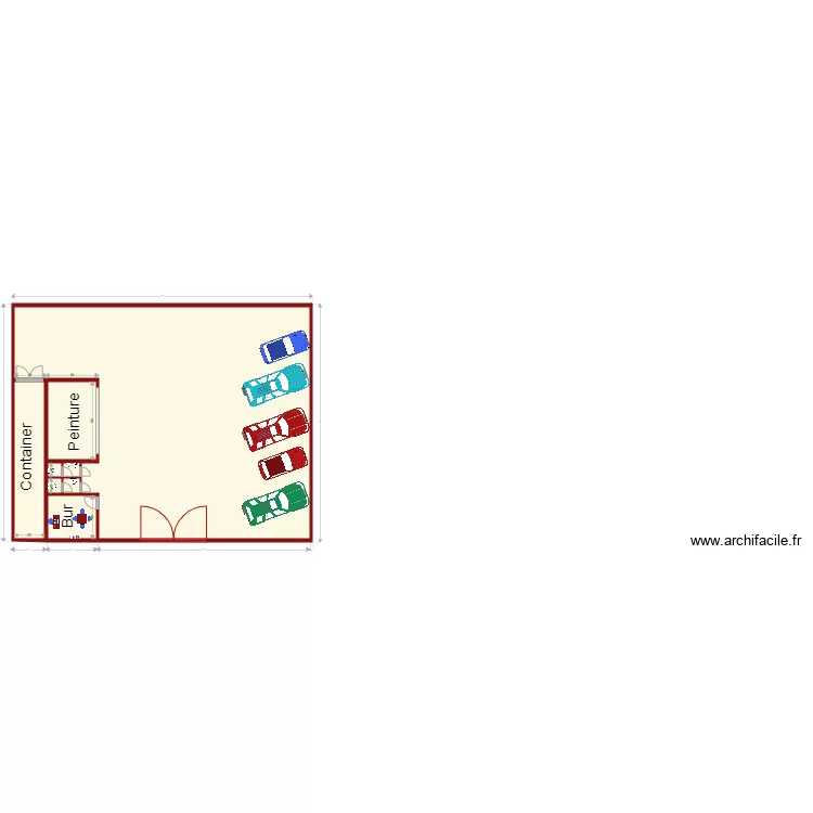Quartier industriel frame. Plan de Quartier industriel frame. Plan de