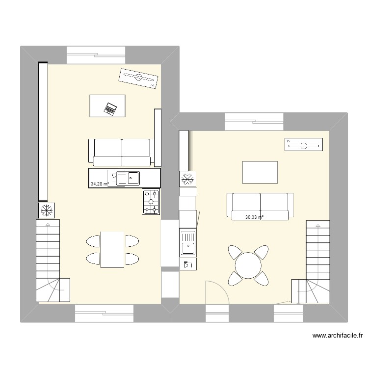 la papinière projet 2. Plan de 0 pièce et 0 m2