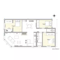 Maison L&eacute;ognan Plan luminaire ext