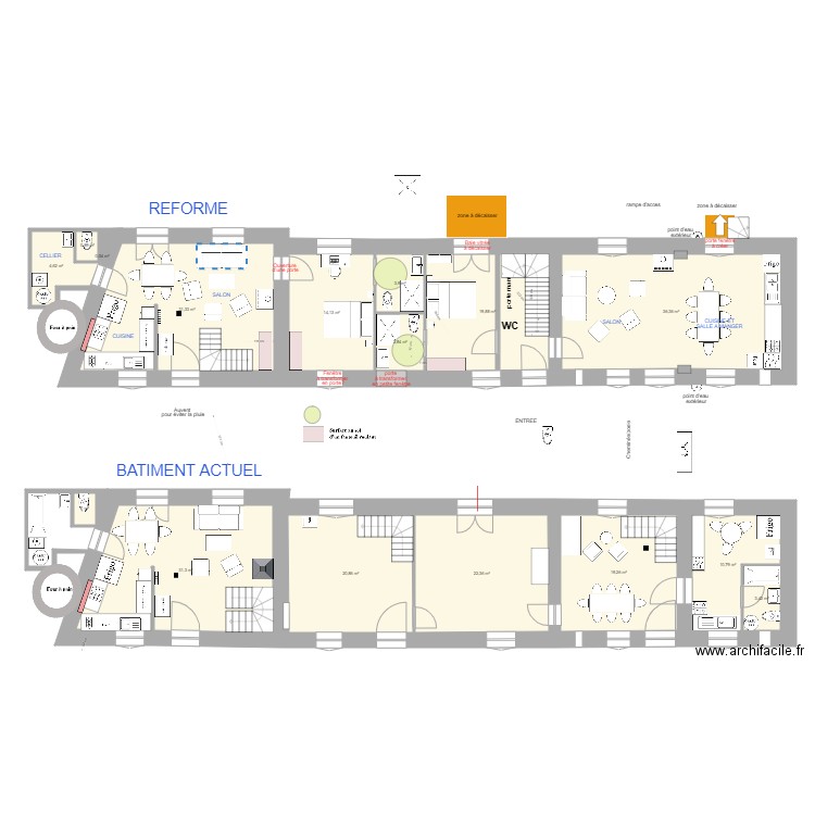 RDC 22 04. Plan de 0 pièce et 0 m2