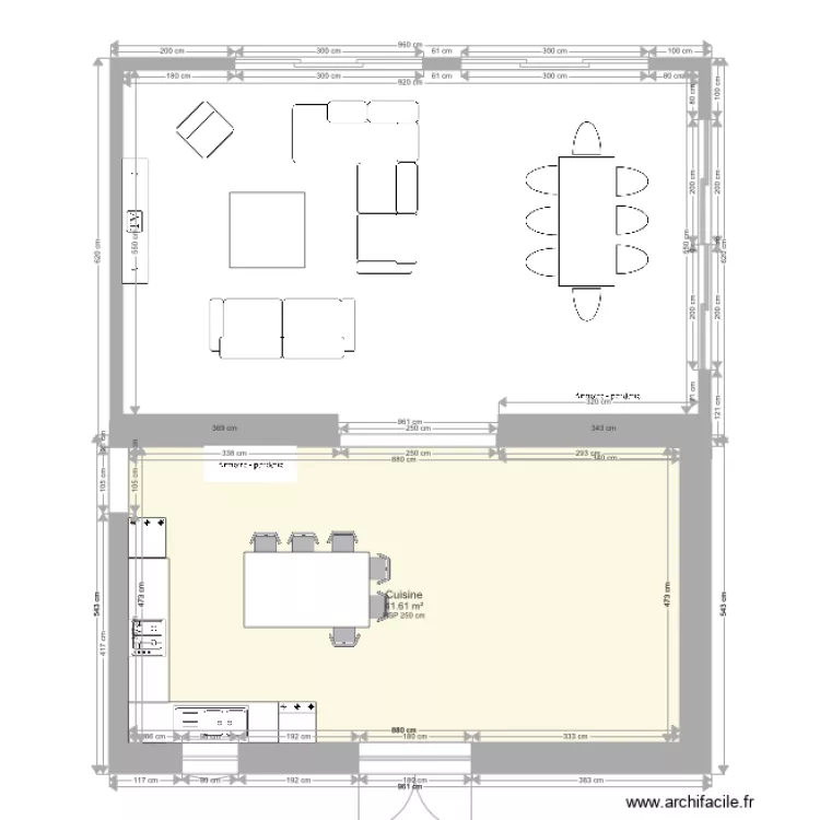 maison st sorlin. Plan de 