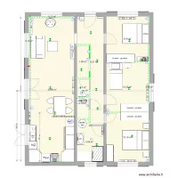 appart arlacbaignoire et petite douche cuisinefenetres