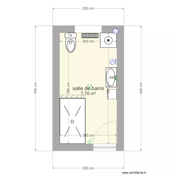 Farrio Sdb Rdc . Plan de 