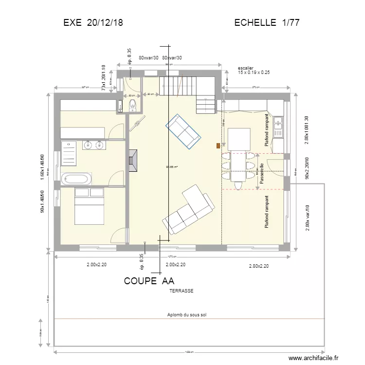 ROZAND VILLARD RDC A. Plan de ROZAND VILLARD RDC A. Plan de