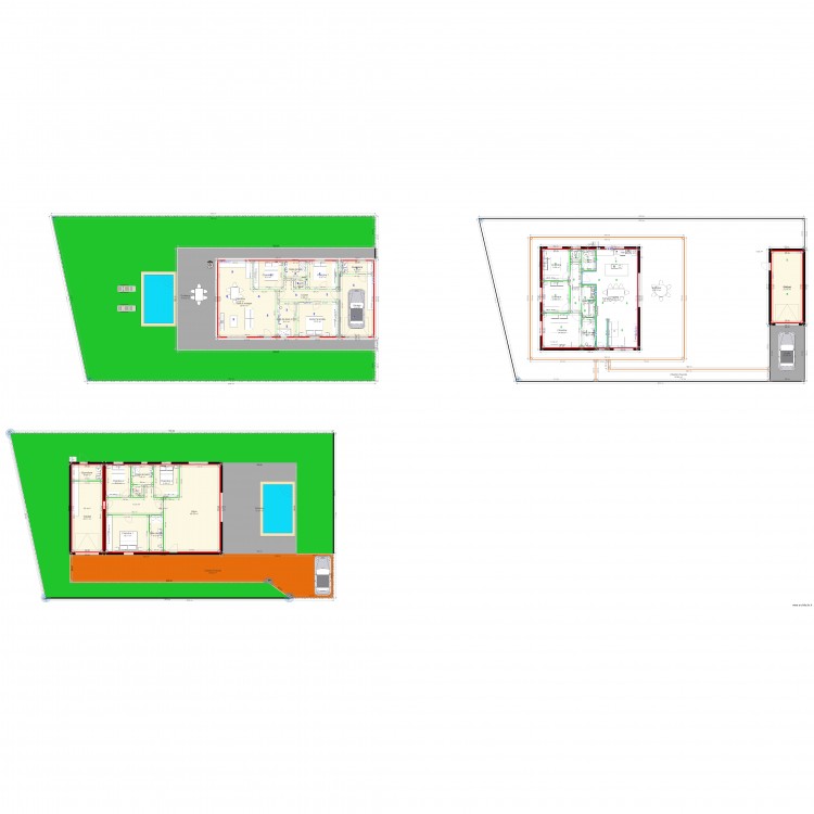 Orist 2 plan . Plan de 0 pièce et 0 m2