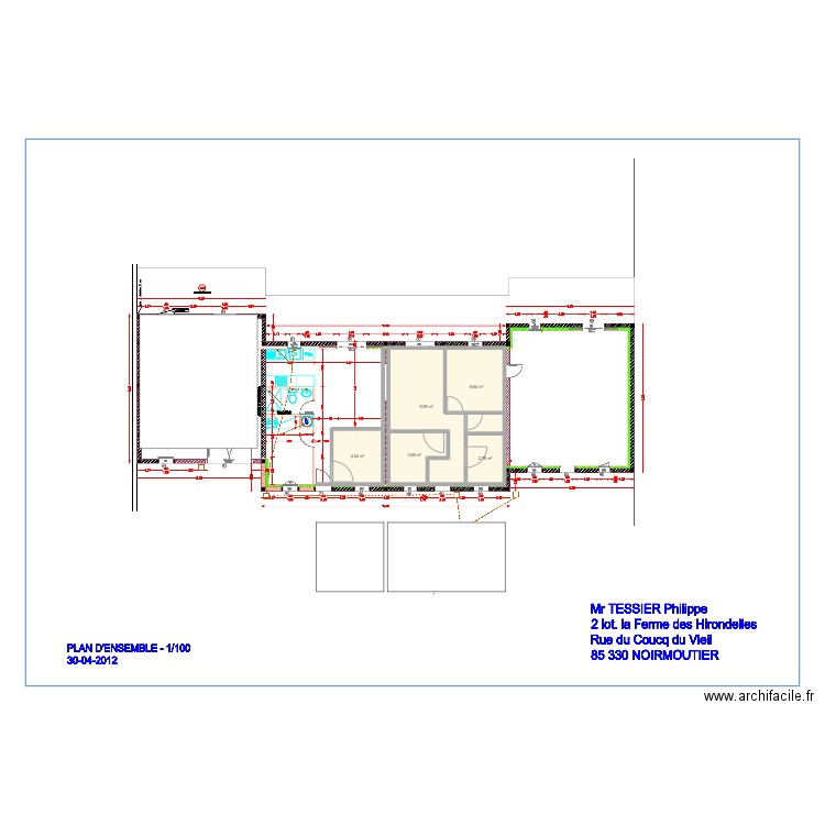 zib. Plan de 0 pièce et 0 m2