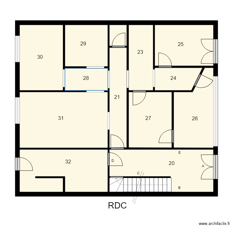 195177 HARAND Plomb. Plan de 0 pièce et 0 m2