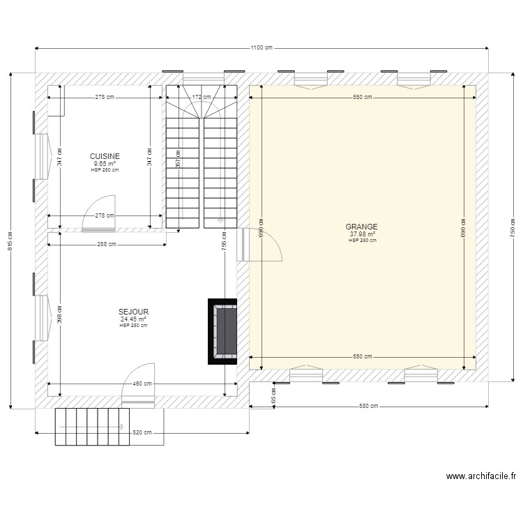 VINEY. Plan de 0 pièce et 0 m2