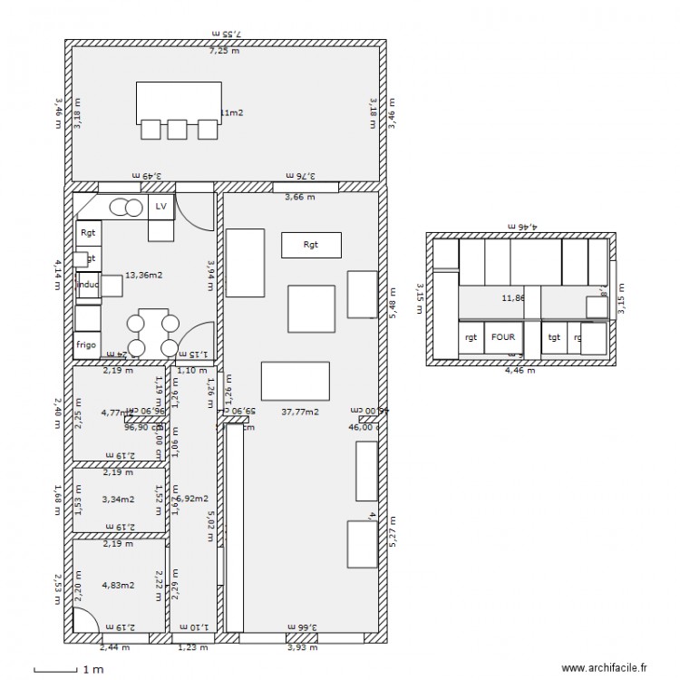 lacour_cuisine_bonnesmesures_detail. Plan de 0 pièce et 0 m2