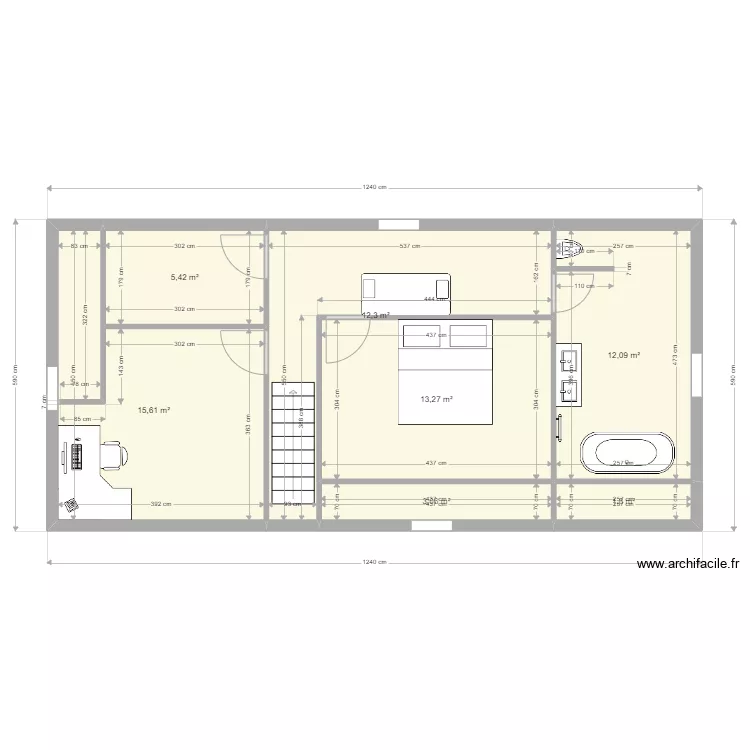 combles aménagés 3. Plan de combles aménagés 3. Plan de