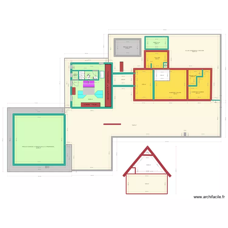 PLAN 30 JUILLET 2023 ETAGE 3. Plan de 