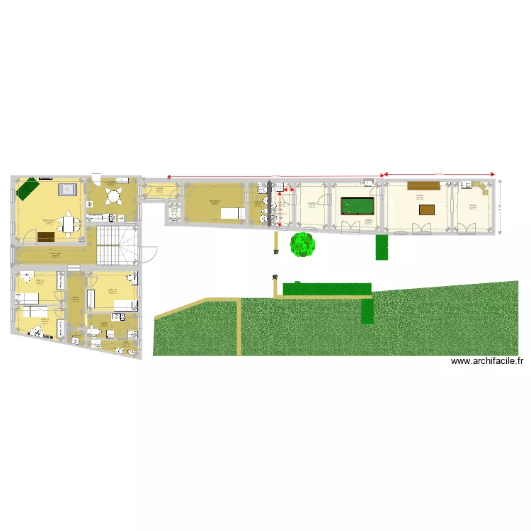RdC+Aile v1. Plan de 