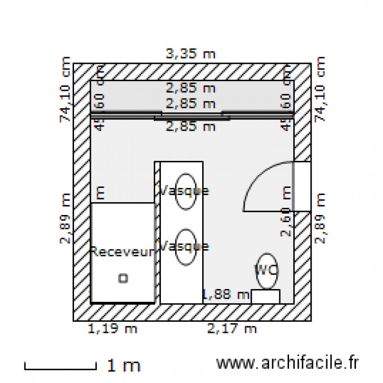 Bourhis SDB m. Plan de 0 pièce et 0 m2