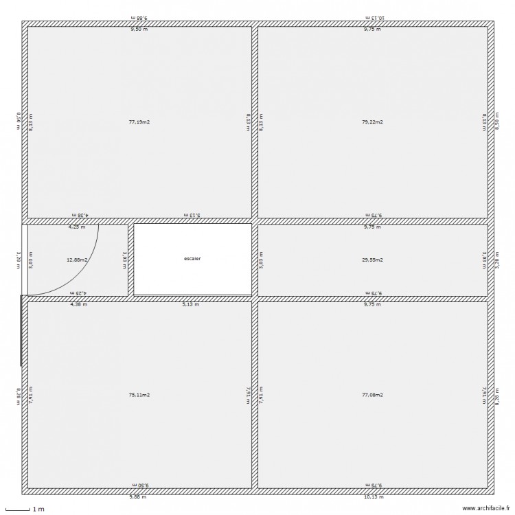 imm 400. Plan de 0 pièce et 0 m2