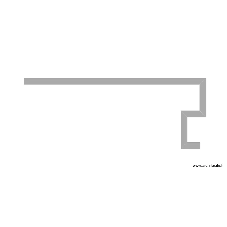 Salle &agrave; manger. Plan de 