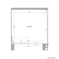 9.1 - M. Sandie - Séjour sans meuble