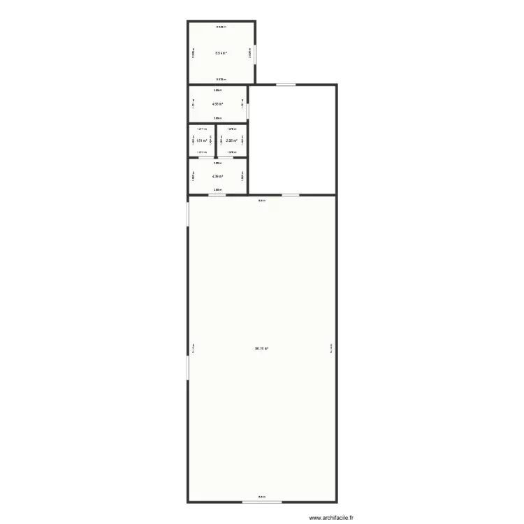 Salle St Manvieu. Plan de 